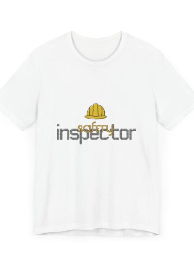 Safety Inspector T-Shirt – Bella+Canvas Graphic Tee for Professionals