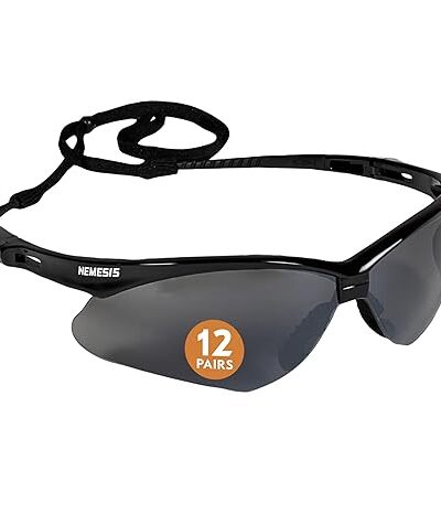 KleenGuardâ„¢ V30 Nemesisâ„¢ Safety Glasses – Mirror Coated Smoke Lenses