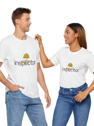 Safety Inspector T-Shirt – Bella+Canvas Graphic Tee for Professionals