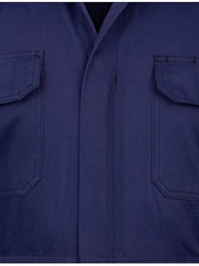 Flame Resistant Coverall – 7oz 88% Cotton / 12% Nylon Twill, NFPA 2112 & ASTM F1506 Certified, Arc Flash HRC 2, UL Listed Workwear with Multiple Pockets & FR YKK Zipper