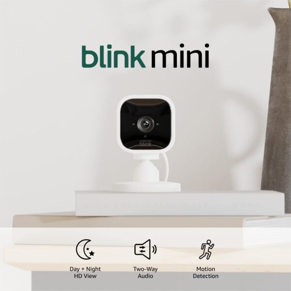 Blink Mini 1080p HD Indoor Smart Security Camera