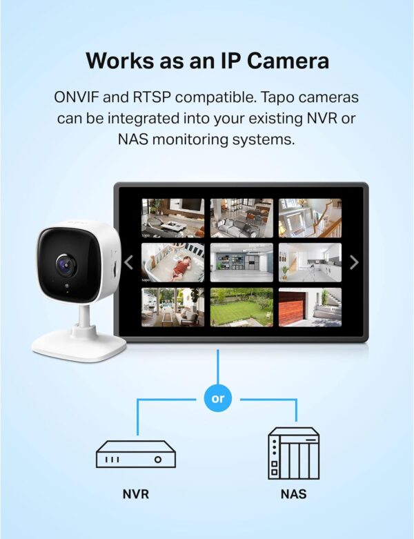 Tapo C100 1080p Indoor Smart Security Camera - Image 4