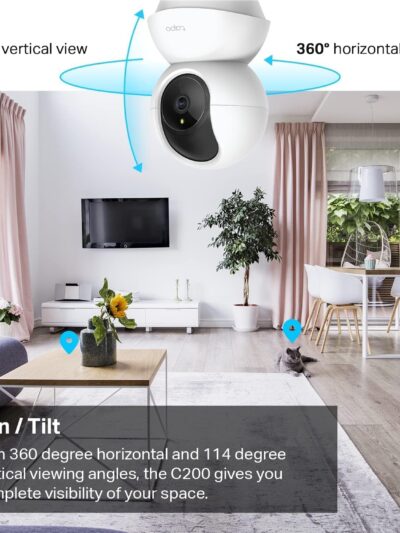Tapo C200 1080p Pan/Tilt Smart Security Cam