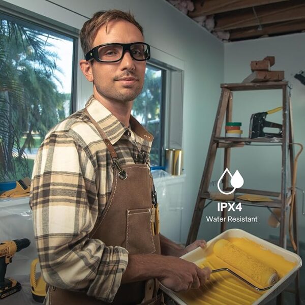 Lucyd Armor Smart Safety Glasses – Bluetooth, UV400, ANSI Z87.1 - Image 5