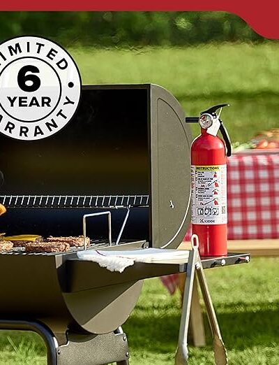 Kidde FA110G Multi-Purpose Fire Extinguisher – 1A10BC – Home, Office, Dorm, Kitchen, Garage – Compact & Lightweight – UL Listed