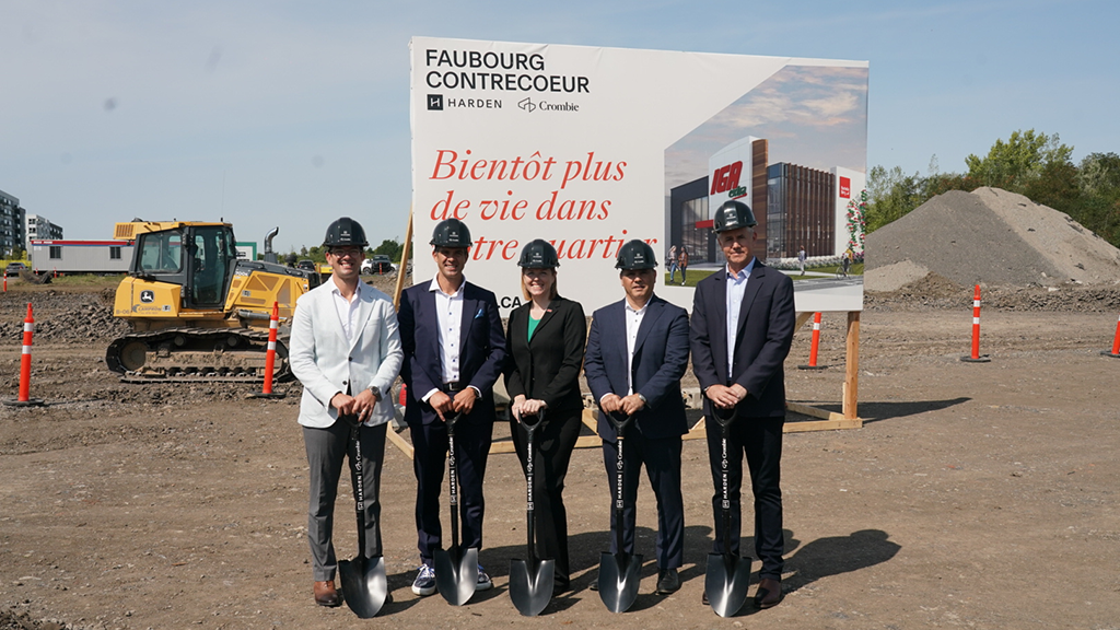 Faubourg Contrecœur Breaks Ground: $30M Commercial Development in Montreal
