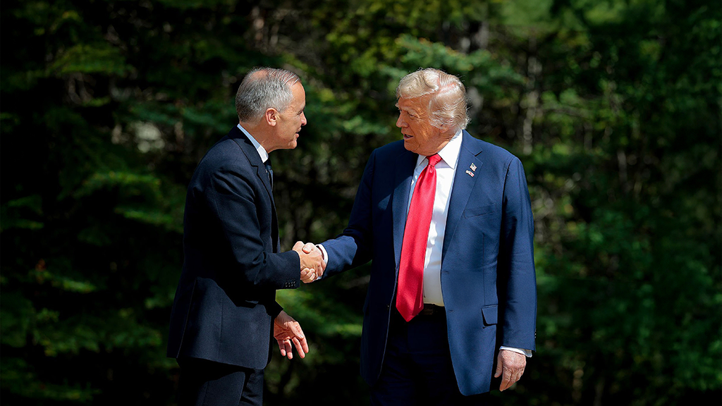 Trump Expresses Doubt Over the Future of US-Mexico-Canada Trade Deal During Meeting with Carney